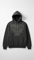 Heavyweight Hoodie With Script Embroidery