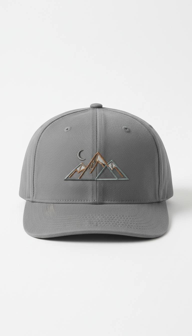 Structured Hat With Raised Logo
